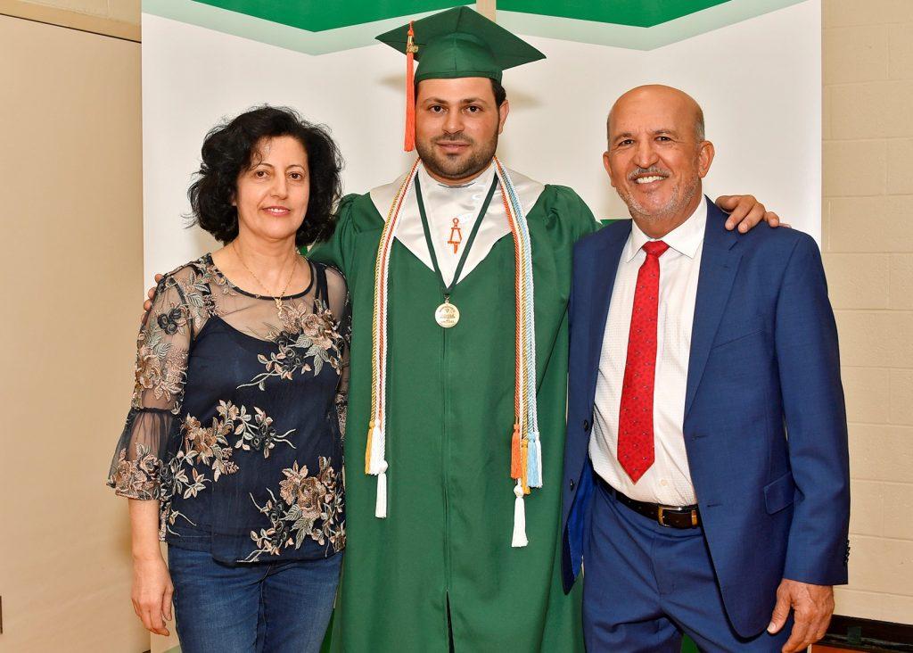A graduate of the program with the founders